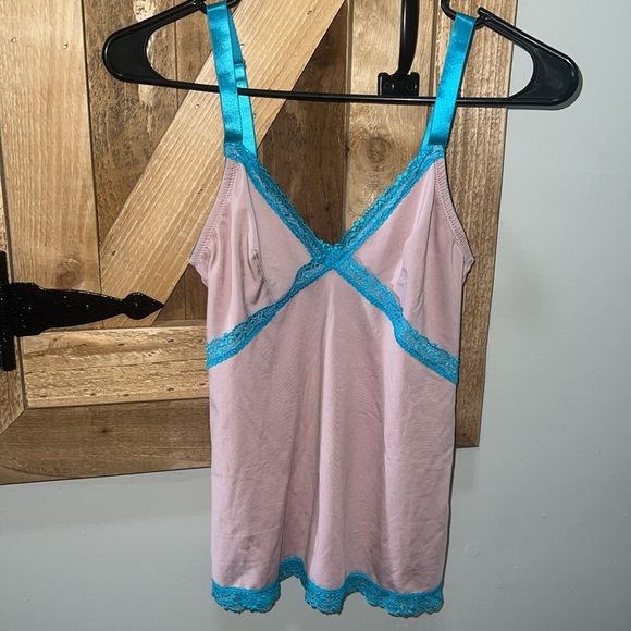 Flirty Y2K lingerie cami tank - Picture 2 of 6